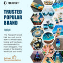Teexpert Epoxy Resin Kit for Beginners, Resin Kit with Coaster Molds, Silicone Molds Kit, Pigments, Crystal Clear… — 7