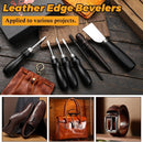 CBHGFEA 7 PCS Leather Knife Set, Leather Working Tools — 5