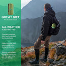 WANNTS Sleeping Pad, Ultralight Inflatable Sleeping Pad for Camping, Built-in Pump, Ultimate for Camping, Hiking - Airpad, Carry Bag, Repair Kit - Compact & Lightweight Camping Pad(Green) — 7