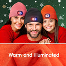 Unisex Beanie with The Light, Gifts for Men Women Husband Him - Orange — 3