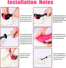 Plastic Shoe Stretcher for Women & Men Wide Feet, Adjustable Shoe Expander | pink — 5