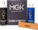 Shoe MGK Clean & Protect Shoe Care Kit Shoe Cleaner & Conditioner, Water & Stain Repellent, and Brush | Clean & Protect XL — 1