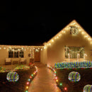 BlcTec Christmas Net Lights, 360 LED 9.8ft x 6.6ft Outdoor Christmas Lights with 8 Modes, UL Certified, Timer, Connectable, Waterproof for Bushes, Trees, Shrubs Yard Outdoor Xmas Decor, Multicolor — 6