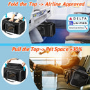 Petskd Top-Expandable Small Pet Carrier 18"x11"x11" Airline Approved