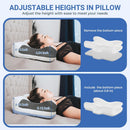 Elviros CPAP Pillow HSA/FSA for Side Back and Stomach Sleepers - Dark Grey — 3
