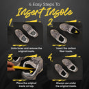 Carbon Fiber Insoles for Men & Women – Rigid Arch Support Shoe Inserts for Sports, Hiking, Running & Daily Wear — 6