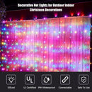 Led Christmas Net Lights Outdoor Christmas Decorations 120Led 6Ftx4Ft UL Certified Connectable Waterptoof Mesh Net Lights for Trees Bushes Shrubs Garden Outdoor Christmas Decorations(Multicolor) — 4