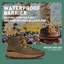 Danner Mountain 600 Men's Hiking Boots - Chocolate Chip/Golden Oak — 2