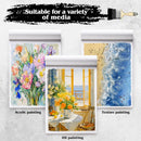 12 Sheets Canvas Paper Pad 8 x 10 in, 350 GSM, Glue Bound | 8”x10” — 6