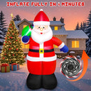 Danxilu 5FT Christmas Inflatables Santa Claus with Gift Bag Outdoor Decor — 4