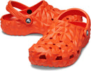 Crocs Unisex Adult Classic Geometric Clog – Lava — 3