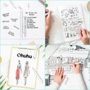 Ohuhu Fineliner Micro Drawing Pens: 8-size Tips (Ultra-fine, Fine & Brush) — 8