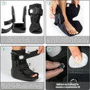 Jewlri Walking Boot for Broken & Injured Foot, Sprained Ankle, Fracture, M — 7