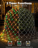 12x12FT Color Changing Christmas Net Lights with Remote — 6