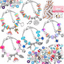 Acejoz 85 Pcs Charm Bracelet Making Kit, DIY Charm Bracelets Beads for Adults and Beginner Jewelry Making Kit — 1