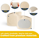 2 PCS Metatarsal Pads for Women and Men - Ball of Foot Pain Relief Cushion with Gel Pad,Foot Pads for Morton's Neuroma & Metatarsalgia Support (Beige, OSFA) 2