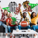 Gatherfun Football Shaped Foil Balloons, 8 Count, Touchdown Balloons for Football Game Tailgate Party Decorations | football 1 set — 4