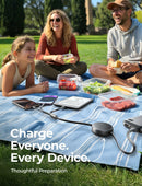 LISEN Multi Charging Cable, Retractable Car Charger for Multiple Devices 7