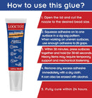 Max Strength Clear Construction Adhesive,2.8 fl oz Integrated Squeeze Tube — 2