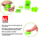 Garlic-A-Peel Garlic Press, Crusher, Cutter, Mincer, and Storage Container - Includes Silicone Garlic Peeler - Easy… — 7
