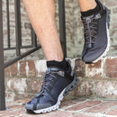 Lock Laces | Elastic No Tie Shoelaces | Reflective Storm Gray — 3