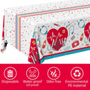 Gatherfun Nurse Graduation Party Decorations, Doctors Day and Medical School Graduation Tablecover for Graduation Party Supplies, 3 pcs Table Cloths, 54"x108" — 3