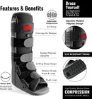 Rapid Recover Tall Walking Boot, Fracture Boot, Medium — 4
