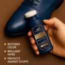 Eagle Liquid Shoe Polish Instant Shine – Quick-Dry Leather Polish with Built-In Sponge Applicator & 2 Cleaning Wipes | Navy Blue — 6