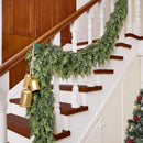 9FT Christmas Artificial Cedar Garland for Mantel — 5