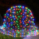 BlcTec Christmas Net Lights, 360 LED 9.8ft x 6.6ft Outdoor Christmas Lights with 8 Modes, UL Certified, Timer, Connectable, Waterproof for Bushes, Trees, Shrubs Yard Outdoor Xmas Decor, Multicolor — 1