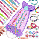 Euclidean Cube 2 in 1 Friendship Bracelet Making Kit for Girls 8-12 — 1