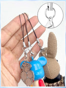 Evnlo Phone Charms Strap with Lobster Clasp,Lanyard Strap Cell Phone Charm for Keychain Clasps, USB Drive DIY Jewelry Mobile Accessories Charms photo 4