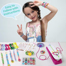 IQKidz Friendship Bracelet Making Kit - Make Bracelets Craft Toys for Girls Age 8-12 yrs, Cool Birthday Gifts for 6… — 7