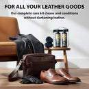Leather Care Kit, Bick 1 Leather Cleaner, Bick 4 Conditioner, 2 Cloths — 2