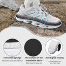 4D Cloud Steppers Insoles for Men Women Shock Absorption Anti - Black(2pairs+scissors) - Men: Us 4-7.5/ Women: Us 5-8.5 — 4
