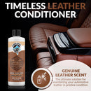 Timeless Leather Conditioner - Genuine Leather Scent, UV Protection - Conditions, Restores, and Protects for Cars, Trucks, Boats - Rich Luxurious Cream — 3