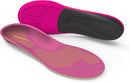 Superfeet Run Women's Support Insoles for Runners with High Arch Support & EVOLyte® Carbon Fiber - 6.5-8 Women - Plum — 1