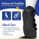 Brace Direct Post Op Shoe for Broken Toe, Stress Fracture & Surgery L3260 - Womens — 5
