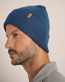 FURTALK Beanie for Men Women Cuffed Thick Knitted Winter Hat Skull Cap - Blue — 4