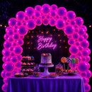 100 Pcs UV Neon Pink Balloons 12 inch Neon Party Supplies, Balloons, Glow in the Dark for Birthday, Graduation, Baby Shower,Wedding, Anniversary Valentines Party Decorations | Pink-a01 — 5