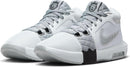 Nike Lebron Witness VIII Men's Basketball Shoes - White Black Grey White Black Lt Smoke Grey — 6