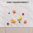 SWSKR Clear Acrylic Cutting Board with Counter Lip,1pcs Clear - 17''x13'' — 4