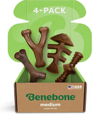 Benebone Medium 4-Pack Dog Toys for Aggressive Chewers – Under 60 lbs