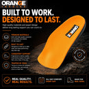 Orange 3/4 Orthotic Insoles D – Same Support as Orange Full Length Insoles for Plantar Fasciitis, Heel Pain & Arch Support Men's 9-10, Women's 10.5-11.5 — 3