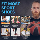 Welnove All Purpose Sports Insoles,Jump Higer & Run Faster & Stabilize Better Athletic Insoles for Running, Basketball Soccer Volleyball Shock Absorption & Energy Return Performance Insoles-M - Gray — 2