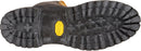 Danner Rain Forest 8” Waterproof Work Boots for Men - Full-Grain Leather with Breathable Gore-Tex, Comfort Footbed & Traction Heel Outsole, EH Rated - Black — 5