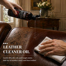 Leather Conditioner Oil - Deeply Nourishes for Leather Furniture, Car Seats, Shoes, Purses & Accessories -4oz — 3