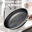 OATOFP Non Stick Frying Pans 12 inch, Hybrid Improved Version Frying Pan…