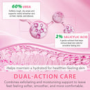 Urea Cream 60% Plus Salicylic Acid 2% Intensive Foot Repair Balm Stick for Dry Cracked/Chapped Heel/Hands Intensively Moisturization, Callus Removal/Softening/Soothing-Peach Scent|1.41 Oz/40 G — 2