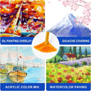 ESRICH 10PCS Paint Brushes, Paint Brush for Acrylic Painting — 4